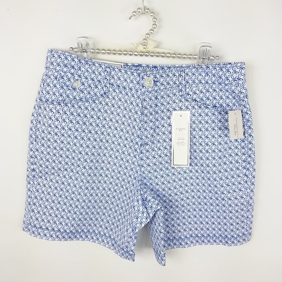 Charter Club Shorts Geometric Print New -30/21 - Picture 1 of 4